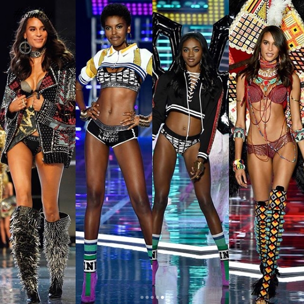 See All The African Models That Sent Victoria Secret Fashion Show 2017 Viral This Year