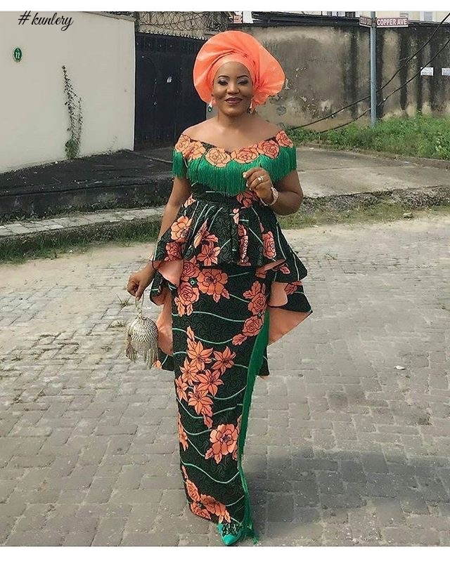 LIT IS THE ONLY WORD TO DESCRIBE THESE ASOEBI STYLES