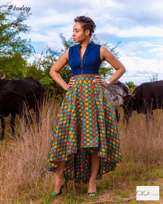 BBA Star Pokello Features In Beautiful Look Book For Fashion Brand CiCi Fashion