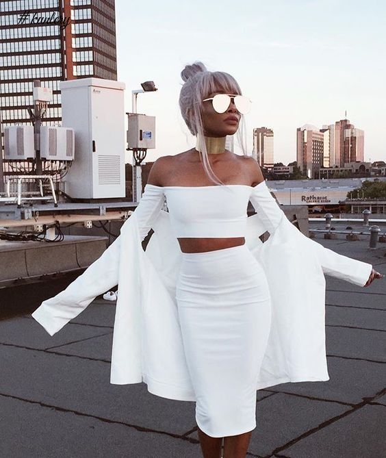 18 Stylish All-White Outfit Ideas For #MoëtGrandDay BN, 46% OFF