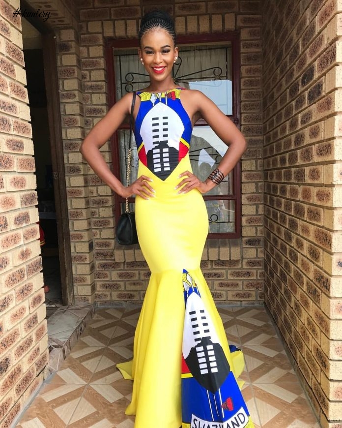 Mbali S’lindo Dlamini Gives Us Black & Yellow Magic In This Swaziland Fashion Bomb