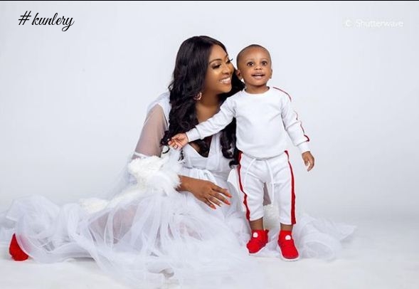 Lilian Esoro Welcomes 2018 With New Photos Of Herself & Her Son Jayden