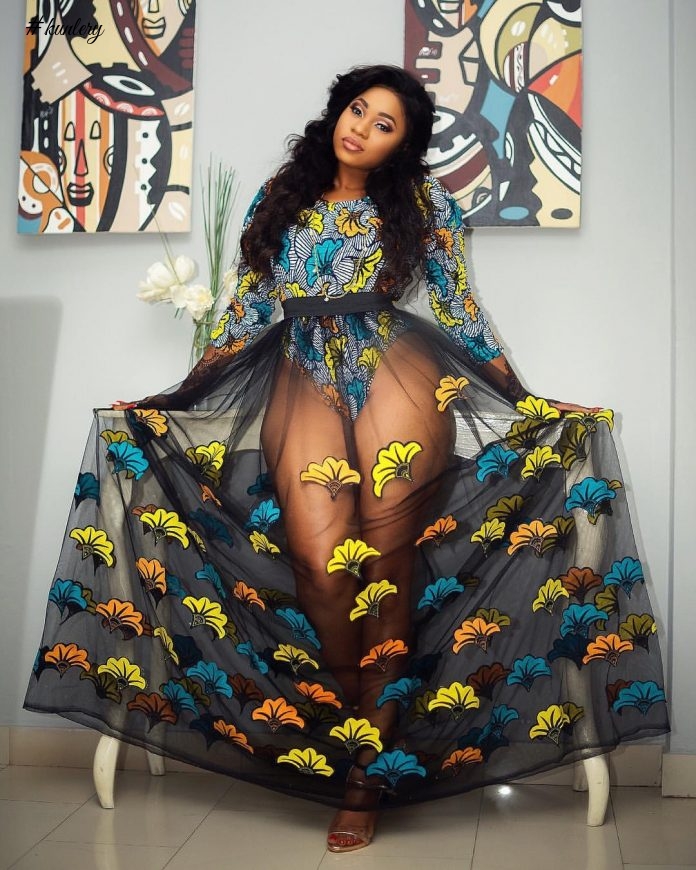 The Sheer Skirt Dress That Seems To Be Picking Up Fire! Possibly 2018’s 1st African Fashion Trend?