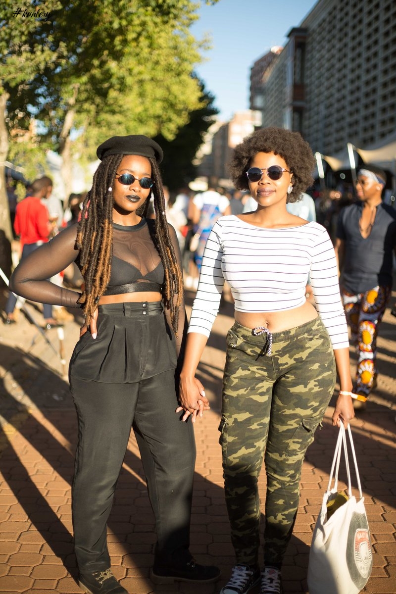 Street Style Couples At The AFROPUNK South Africa 2017