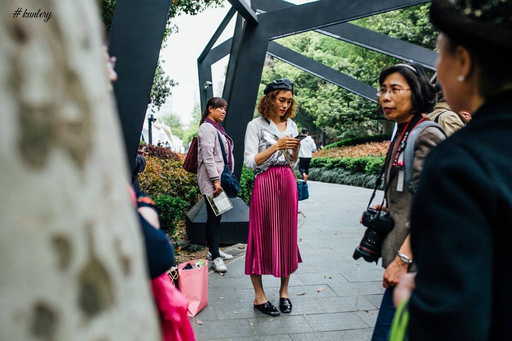 Check Out The Street Style Looks From Shanghai Fashion Week!