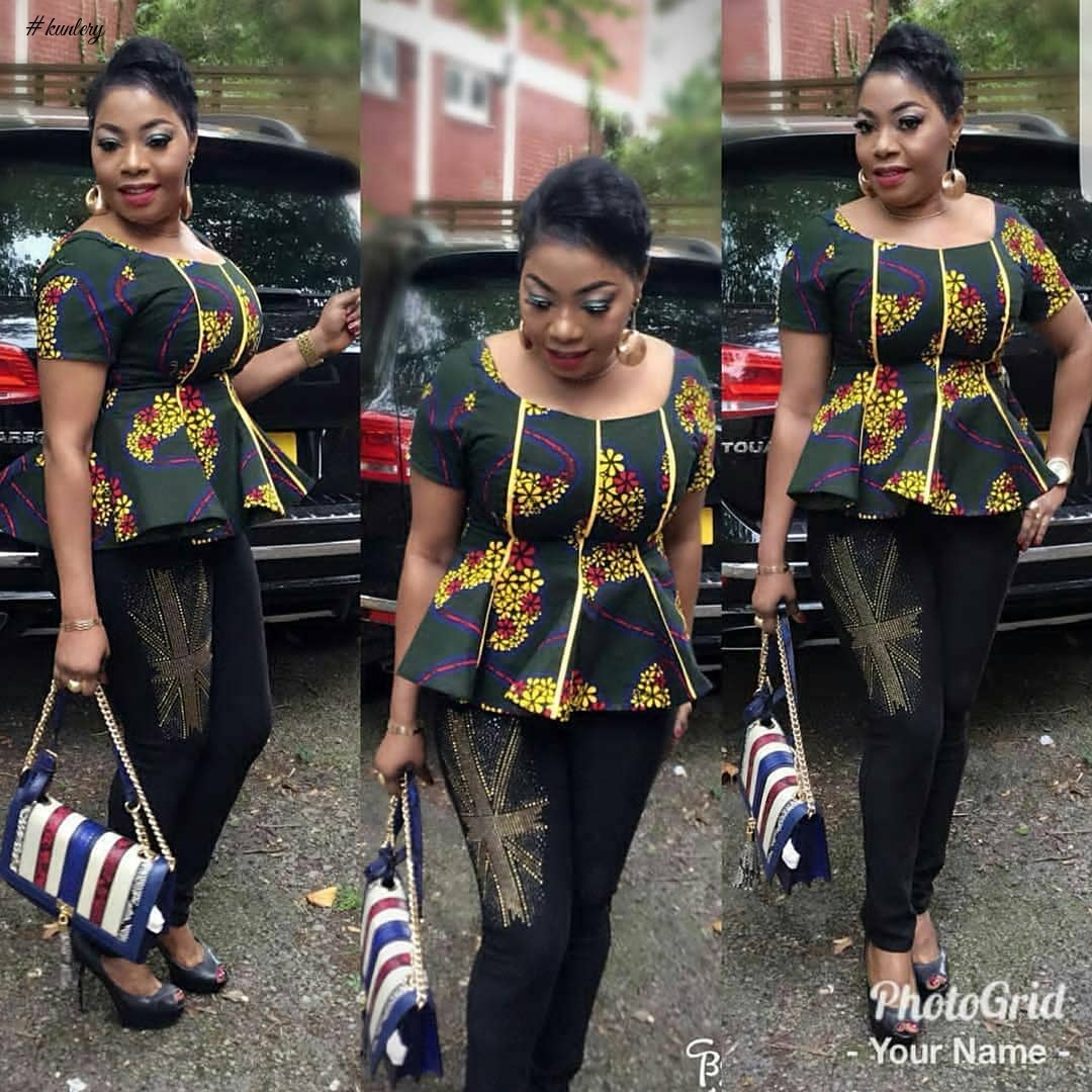 7 BEAUTIFUL MUST HAVE ANKARA TOPS FOR THIS PERIOD