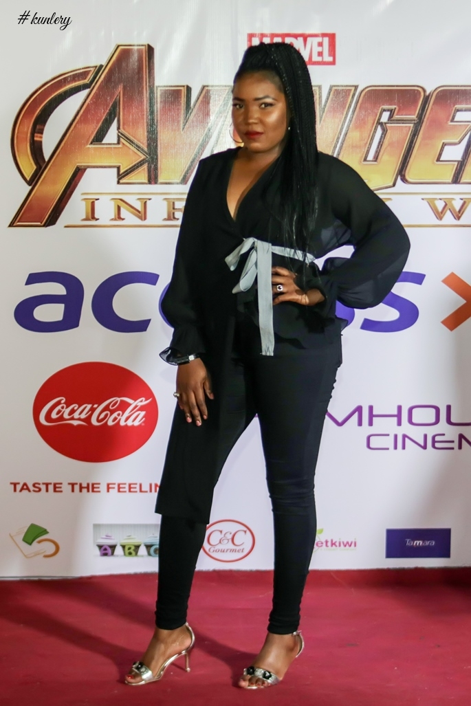 #BBNaija’s Ifuennada & Lolu, Toyin Abraham, More Look Stylish For Premiere Of Avengers: Infinity War