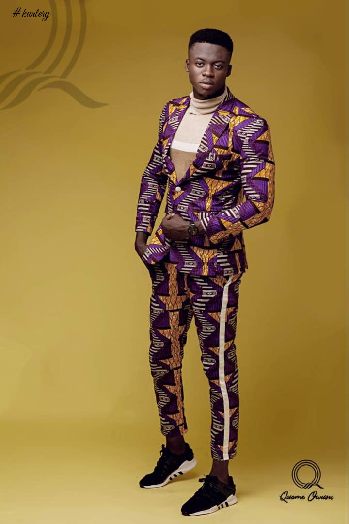 Quame Owusu’s GAVEL Collection Gives Standard & Elegance To The African Man!