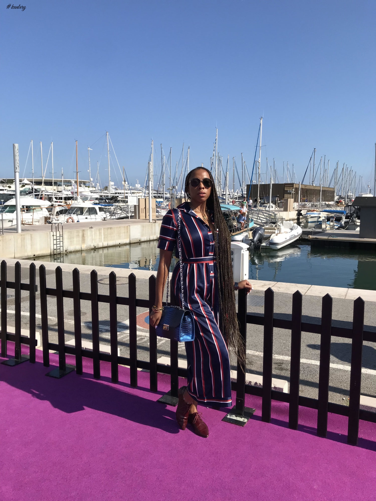 Style Look Of The Day: Fade Ogunro Takes Cannes Festival