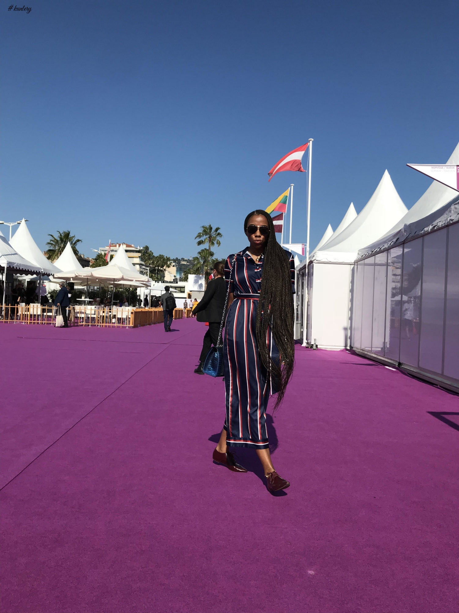 Style Look Of The Day: Fade Ogunro Takes Cannes Festival