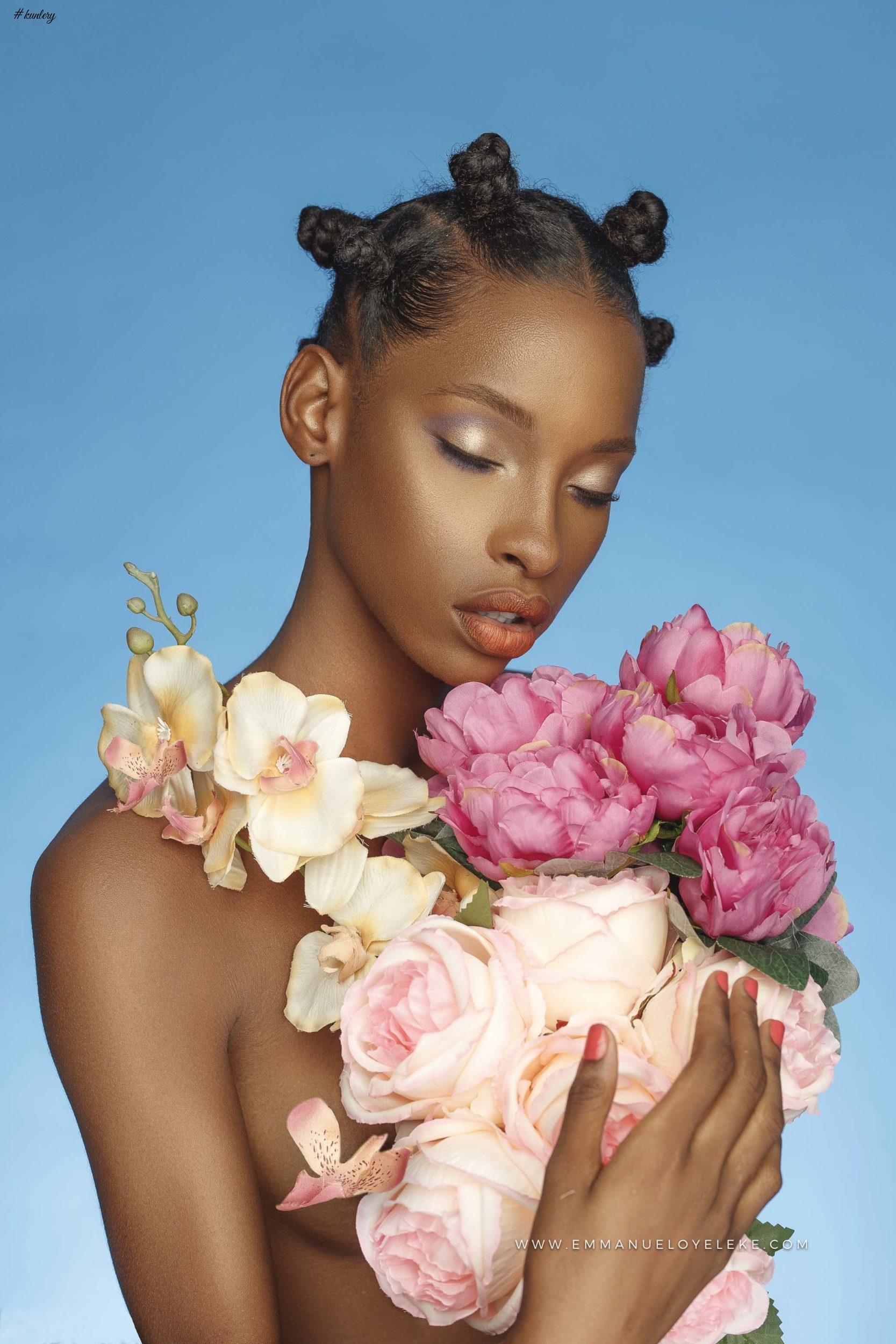 Emmanuel Oyeleke’s Blooming Beauty Shoot Is Everything You Need To See