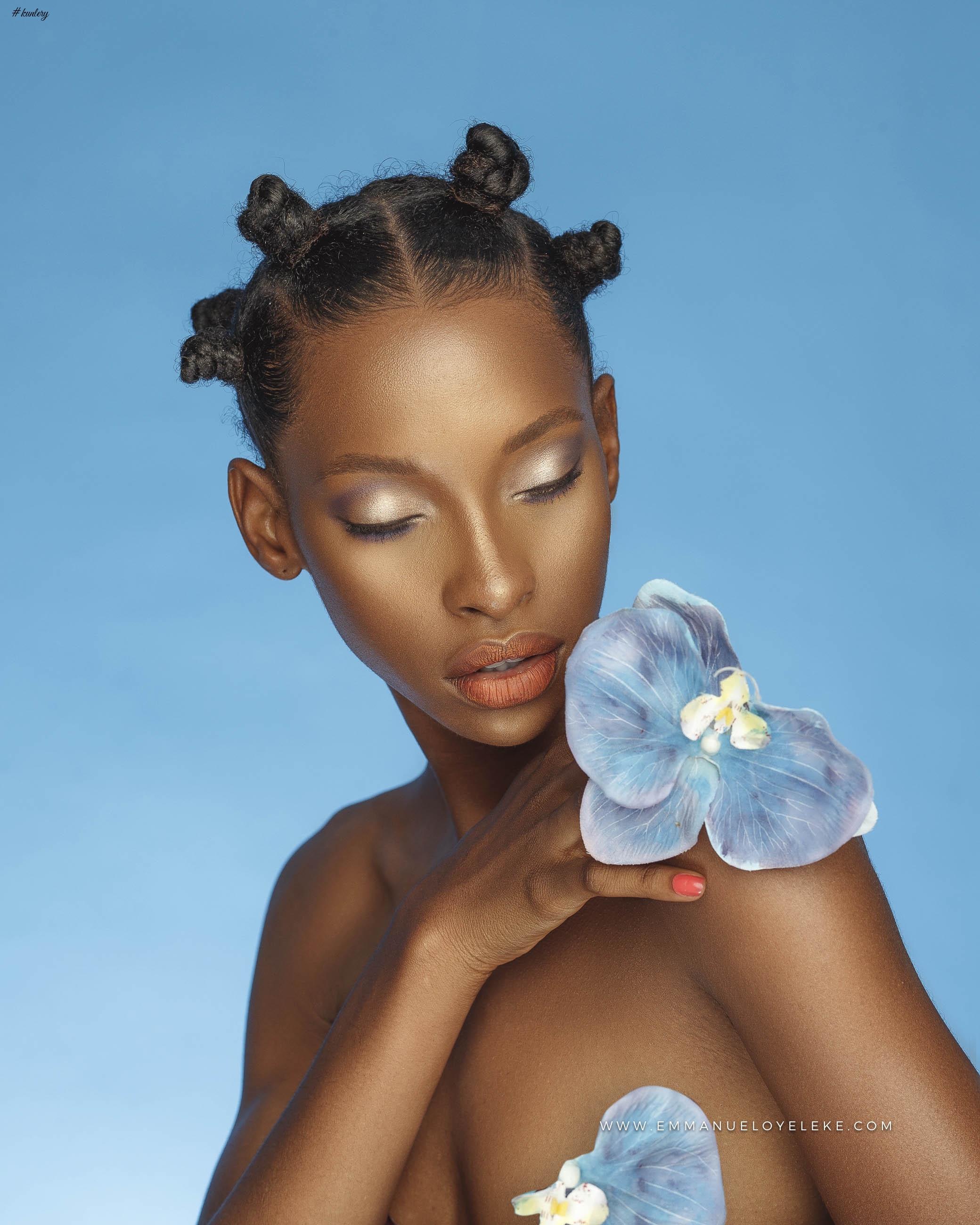 Emmanuel Oyeleke’s Blooming Beauty Shoot Is Everything You Need To See
