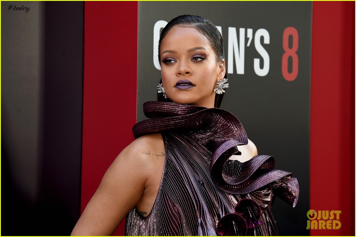Megastar Rihanna Looked Radiant As She Slayed On The Ocean’s 8 Premiere Red Carpet