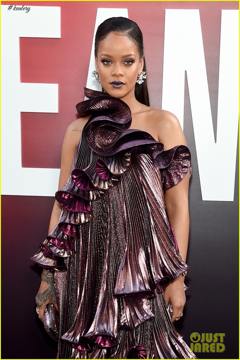 Megastar Rihanna Looked Radiant As She Slayed On The Ocean’s 8 Premiere Red Carpet