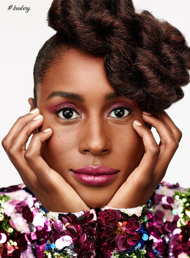 Actress Issa Rae Is Oozing Radiance And Ecstasy In A New Bold Summer Beauty Looks