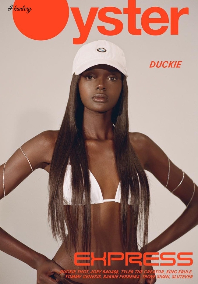 Top Model Duckie Thot Serving Sexy Legs And Skin In New Editorials