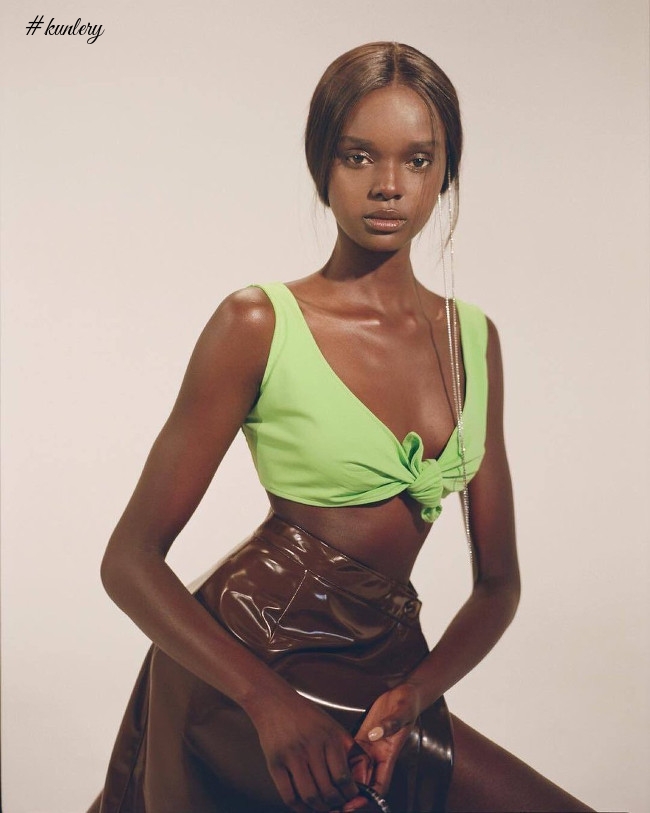 Top Model Duckie Thot Serving Sexy Legs And Skin In New Editorials