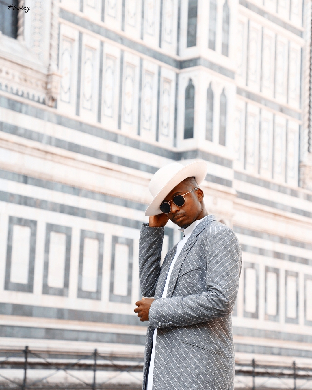Fashion Blogger Sade, Her Brother Gabriel & Other Africans Take Pitti Uomo SS19 In Style