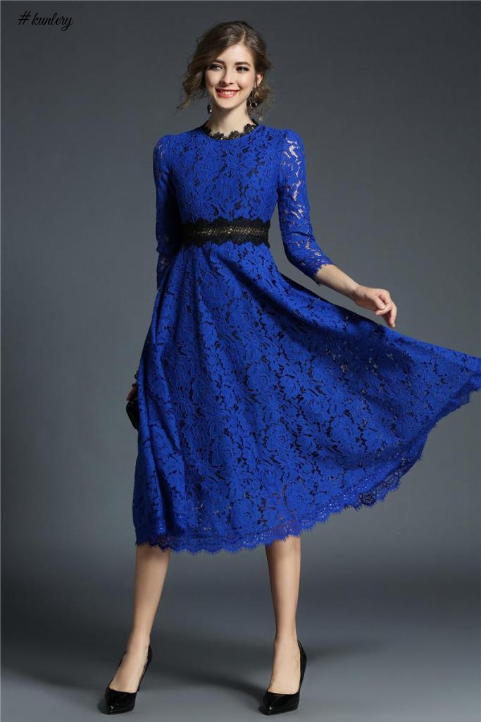 TOP TRENDING LACE DRESSES FOR YOU TO CHOOSE FROM