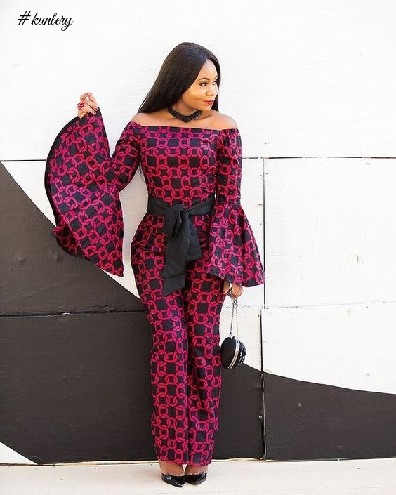 10 Showstopping African Print Jumpsuits To Rock This Weekend