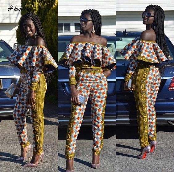 10 Showstopping African Print Jumpsuits To Rock This Weekend