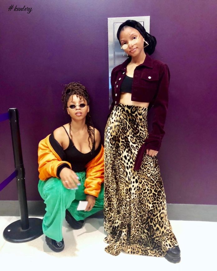 15 Amazing Fashion Moments From US RnB & Faux Locs Girls ChloexHalle; Print Looks Included