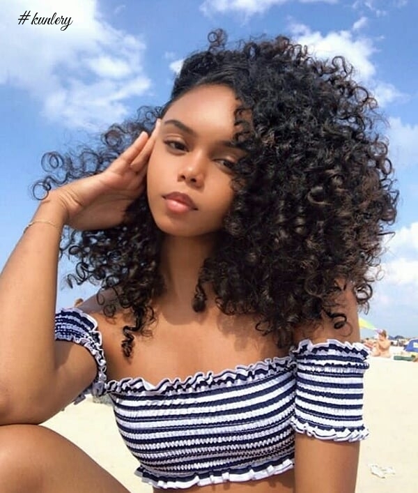 #BIGHAIRDONTCARE; Check Out 20 Hot Ladies Making Us Wanting Curls Today