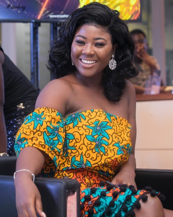 Salma Mumin Is Pretty In African Print As She Stuns At The Emy’s Nomination Announcement Party
