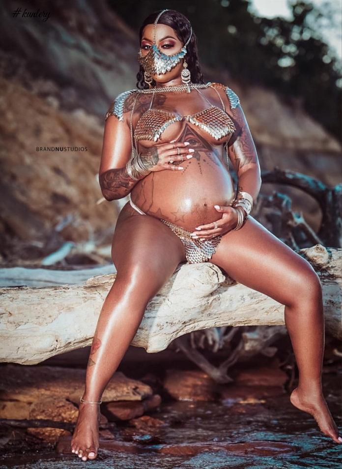 Glamour Model MsLolaQueen Just Dropped These Jaw Dropping Pregnancy Shots