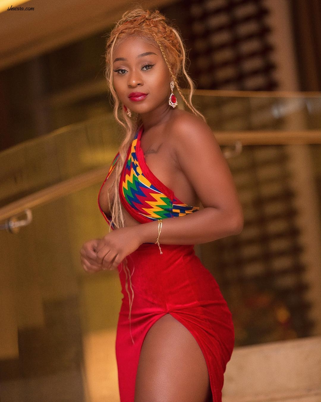 Efia Odo Is About That Kente Print Life; See All The Fabulous Kente Looks The Actress Served Recently!