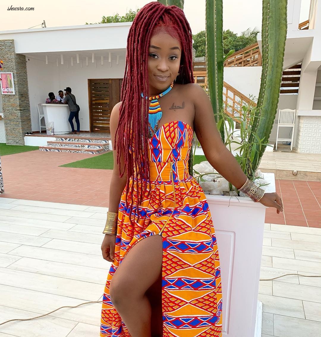 Efia Odo Is About That Kente Print Life; See All The Fabulous Kente Looks The Actress Served Recently!