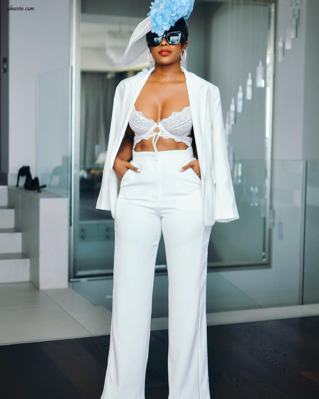 We’re Obsessing Over Nomzamo Mbatha’s Killer All-White Look