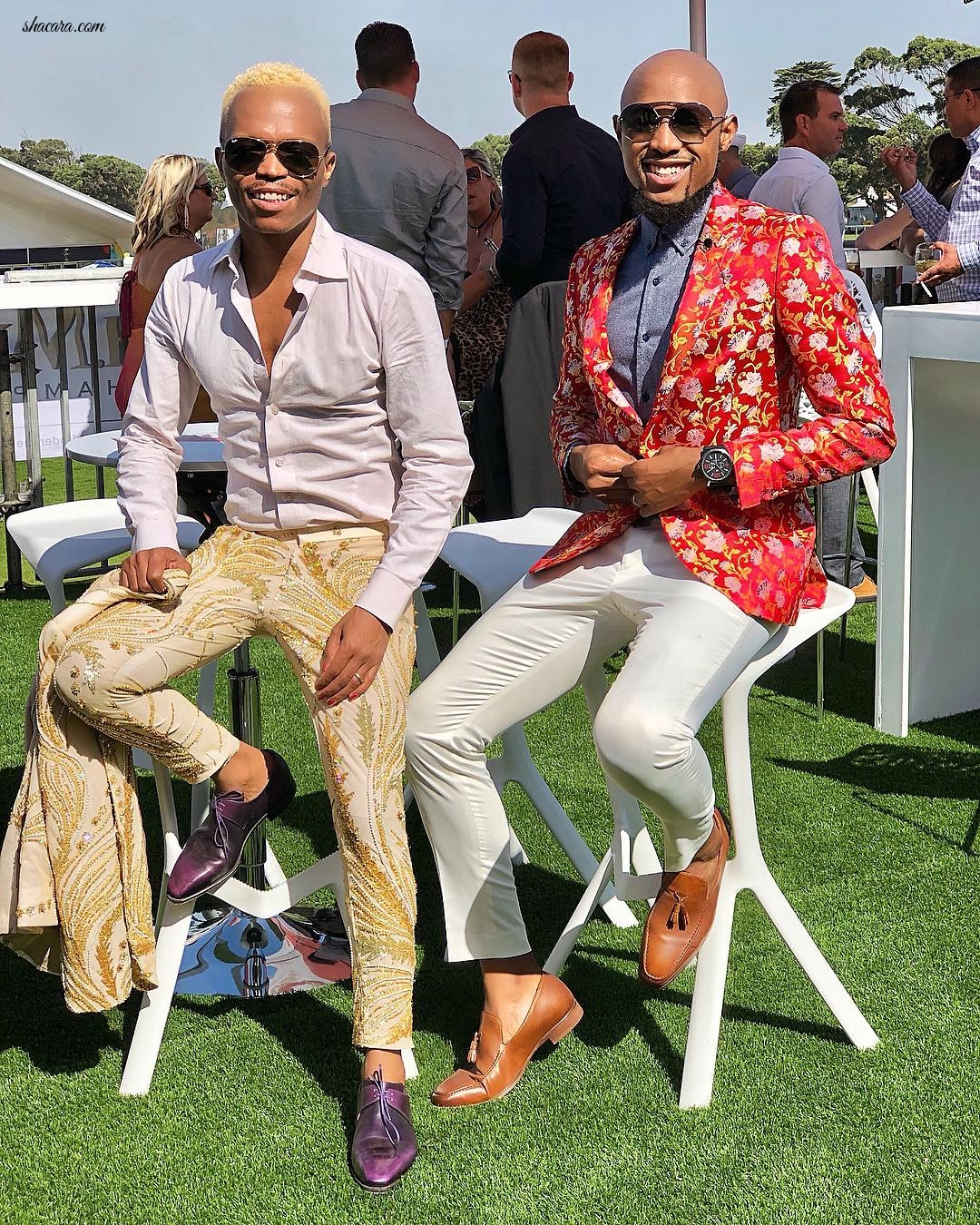 Usain Bolt Arrives To South Africa’s Sun Met With A Helicopter; See This & All The Slayage By SA Fashionistas