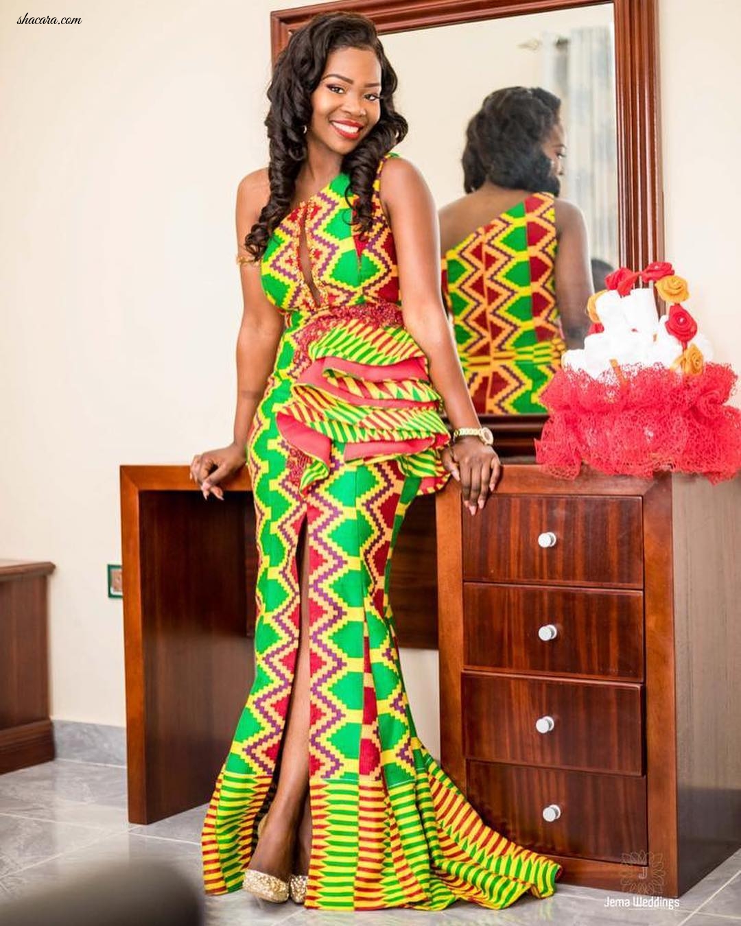 This Self Taught Ghanaian Designer @Ajoaakwaboah Will Shock You With Her Amazing Wedding Gowns