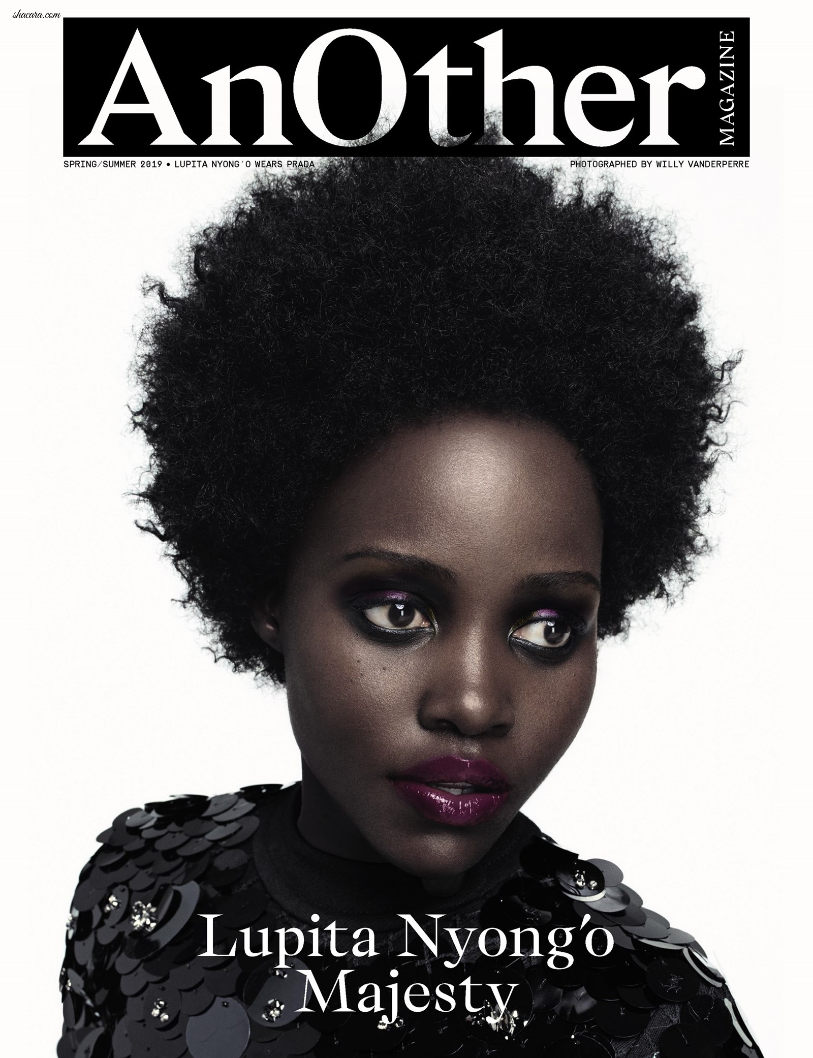 Hauntingly Gorgeous! Lupita Nyong’o Covers AnOther Magazine As She Promotes New Film ‘Us’