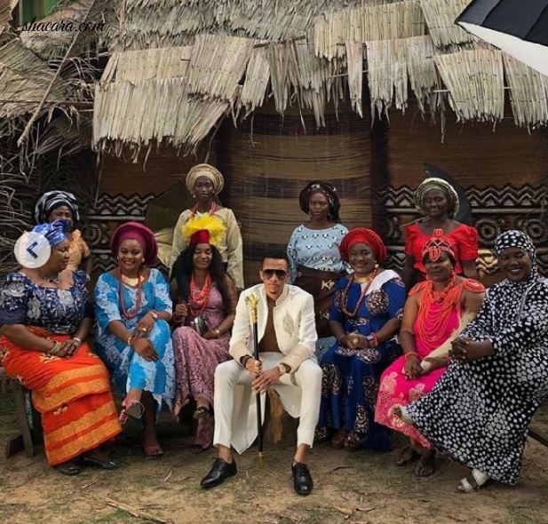 See Photos Of Slim Daddy Tekno, Surrounded By Several Women