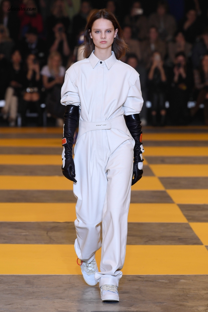 Paris Fashion Week: Off-White’s RTW Fall 2019 Was A Mixture Of Minimalism And Glamour