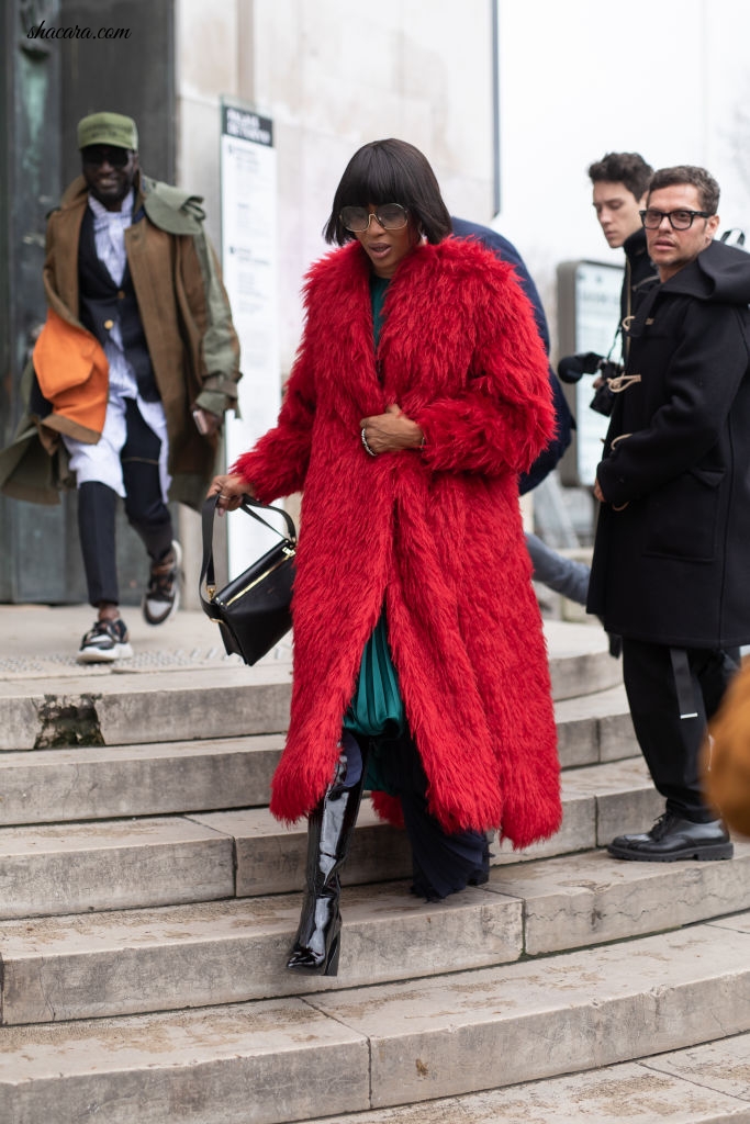 An Ode To Supermodel Naomi Campbell’s Paris Fashion Week 2019 Style