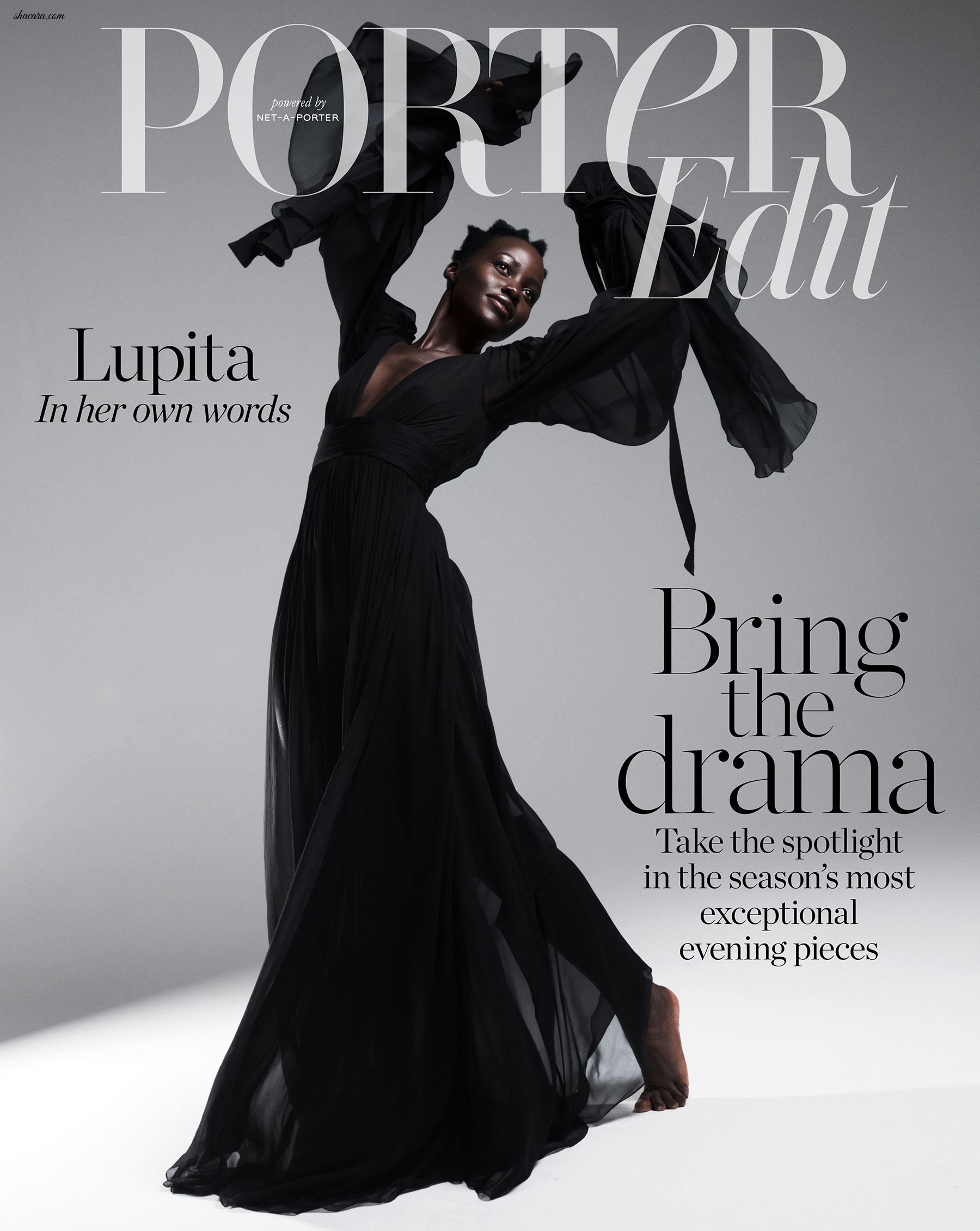 Lupita Nyong’o Brings On The Drama As She Graces Porter Edit’s New Issue