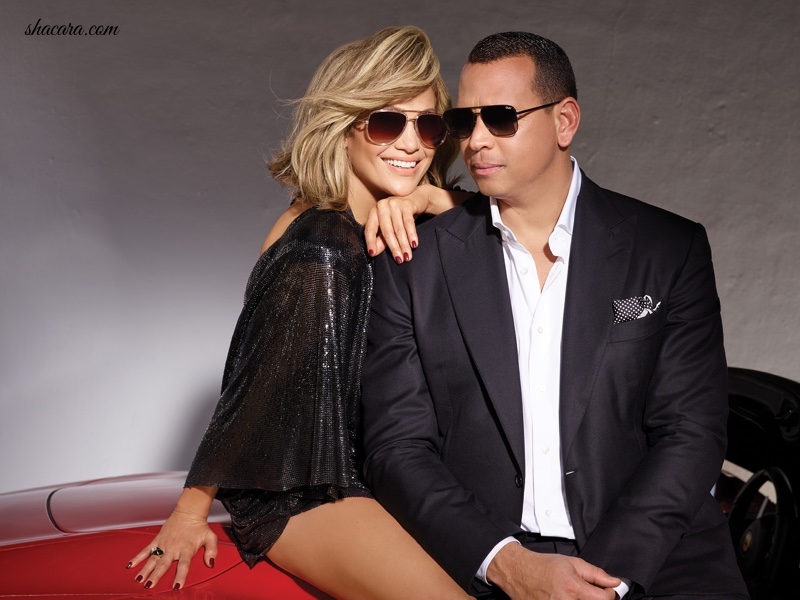Hot Couple! Jennifer Lopez And Aex Rodriguez Co-Star In Sexy New Sunglasses Collaboration Campaign