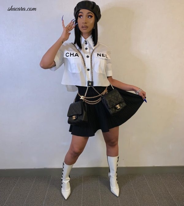 Who Wore It Best? Cardi B, Kris Jenner, Ciara And Naomi Campbell Spotted In Chanel