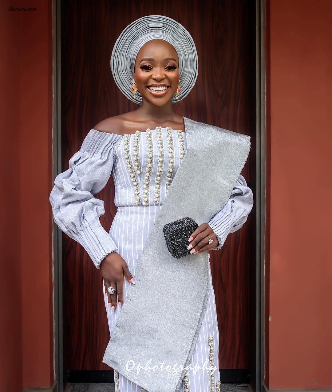 Tomike Alayande’s Traditional Engagement Outfit Was A Total Showstopper