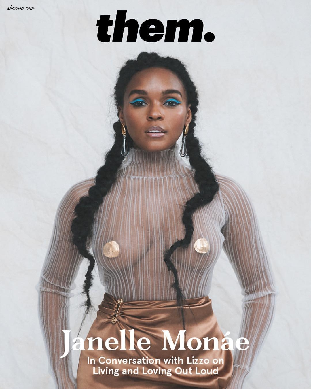 Janelle Monaé Discusses Sexual Fluidity As She Lands On The Debut Issue Of Them Magazine
