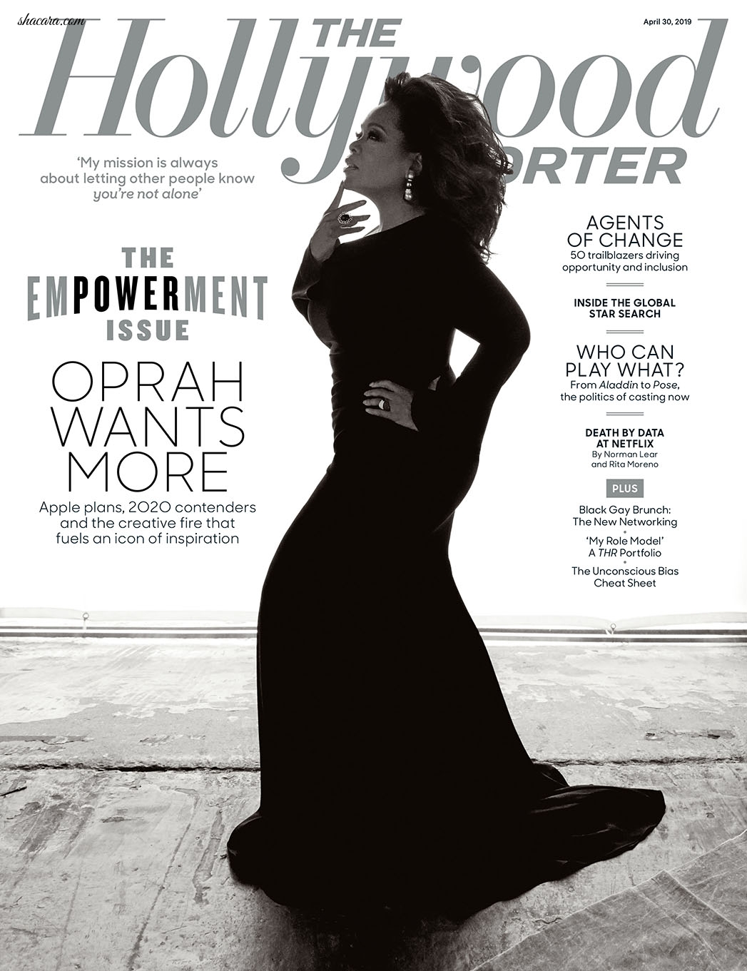 Oprah Winfrey Is Gorgeous On The Latest Issue Of The Hollywood Reporter