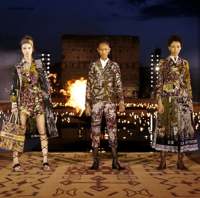 Dior Heads For African Fashion Money & Partners With Ivorian Print Company For The Cruise’19 Collection