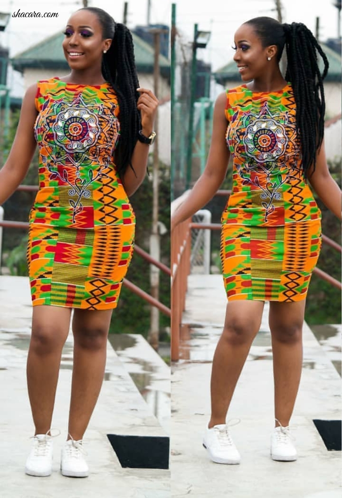 This Viral 2019 Emerging African Fashion Bodycon Trend Is Here To Serve Ladies With Hips