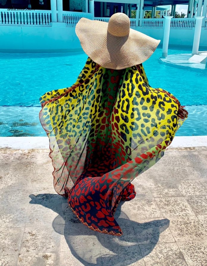 You Will Wish You Were In Jamaica After Seeing Sierra Leone Designer Sai Sankoh Rocking Her Kaftans There