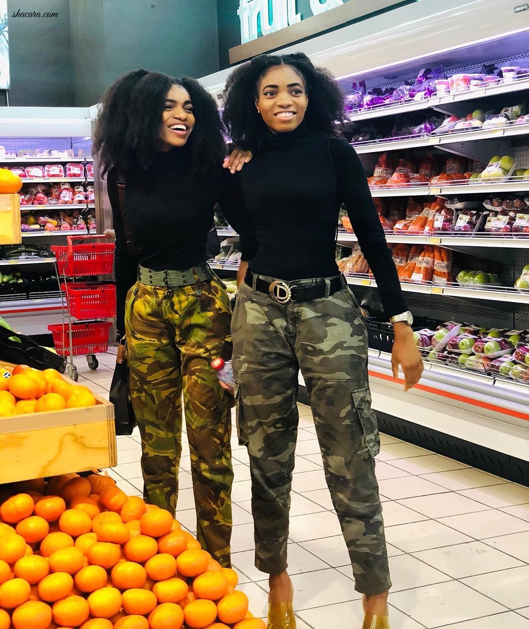 Ghana’s WW Twinz Are Redefining Bestie Goals For This Summer With Fashion Styles & Faux Locks