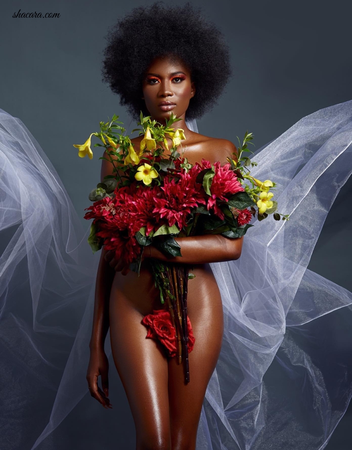 #HOTSHOTS: The Beauty Of Flowers, Enjoy This Fabulous Artistic Editorial By Ghana’s Sharon O Photography