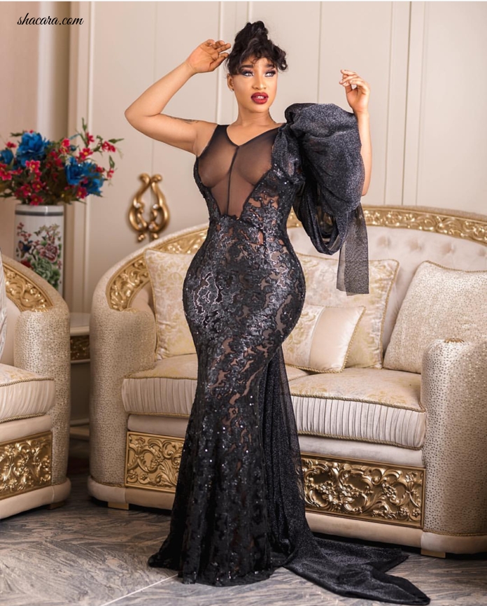 Tonto Dikeh Announces She Is Ready To Undergo Plastic Surgery After Fans React To These Cleavage Exposing Outfits